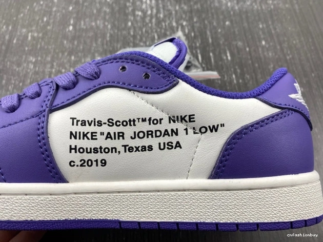 X CUSTOM AIR JORDAN DM7890-386 TRAVIS X OFF-WHITE 1 SCOTT 1211